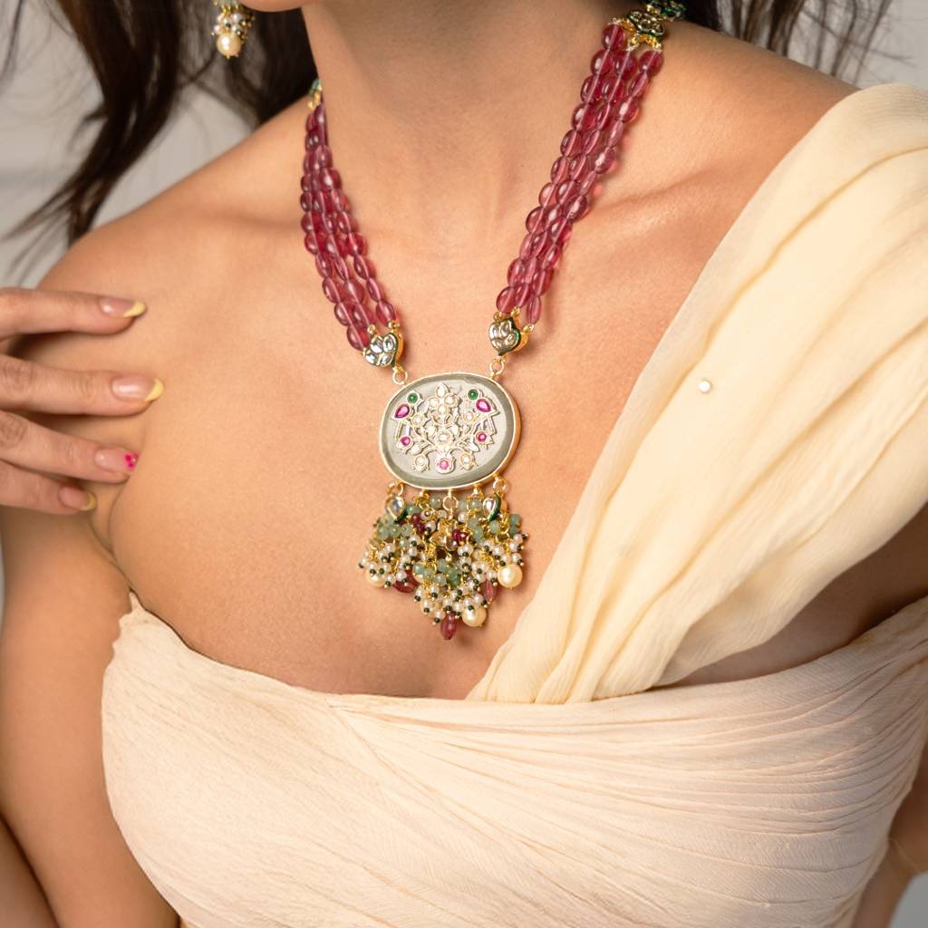 Timeless Signature Necklace Set : AHA0168NS