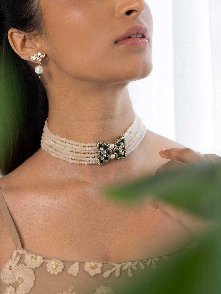 Refined Signature Necklace Set : AHA0174NS