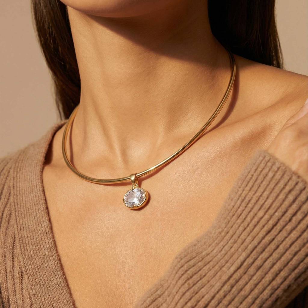 Combo Of Gold Plated Necklace And Earrings - Coin Necklace & Stud Earrings For Women & Girls : AMACOINPENDANT-STUD
