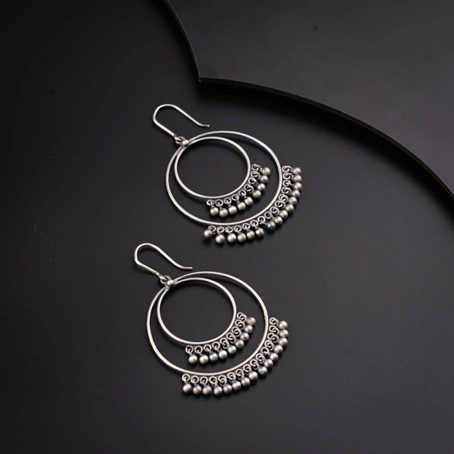 Pyaari Chandbali | 92.5 Silver | Size : Large : Pyaari_Chandbali