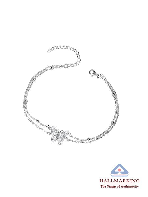 Cable Chain Beach Anklet : AN130093S10HIA18SL