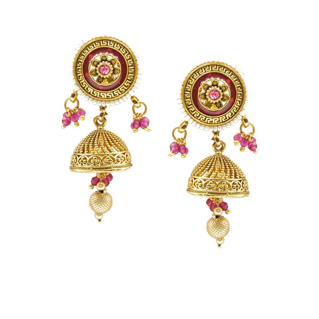 Meenakari Rajwadi Choker Necklace With Synthetic Beads And Stones : ANKK-N-034