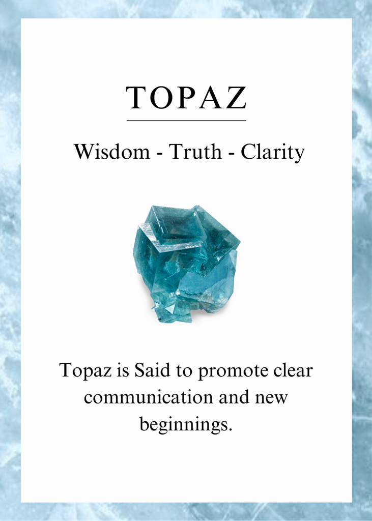 Supports Personal Growth - Swiss Blue Topaz Band Ring : AR41078