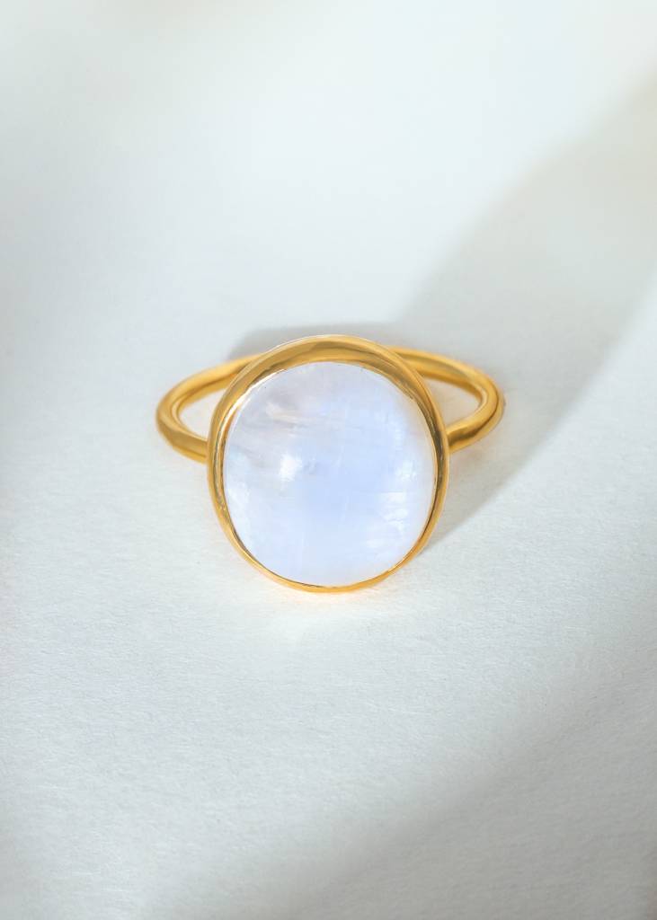 Energy Harmonizer - Moonstone Ring : AR41114