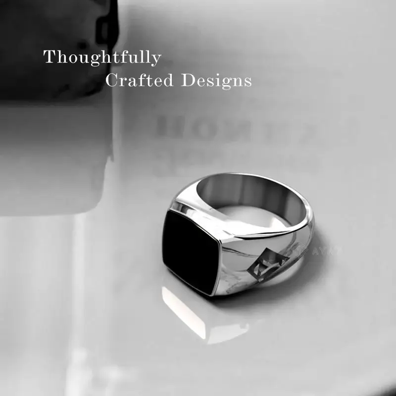 Ares Ring : ARS-RNG-BLK-CER-17