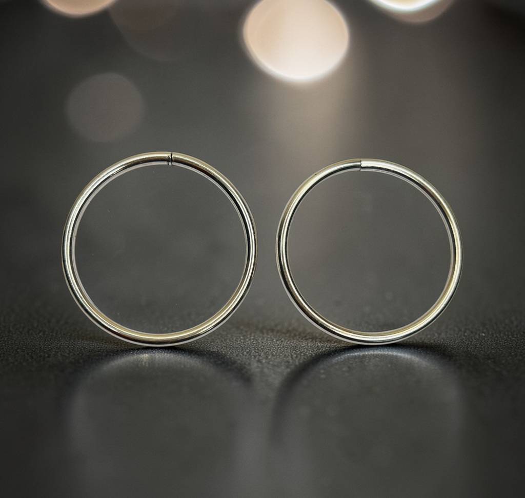 Classic Baby Silver Bangles : ARSBB116