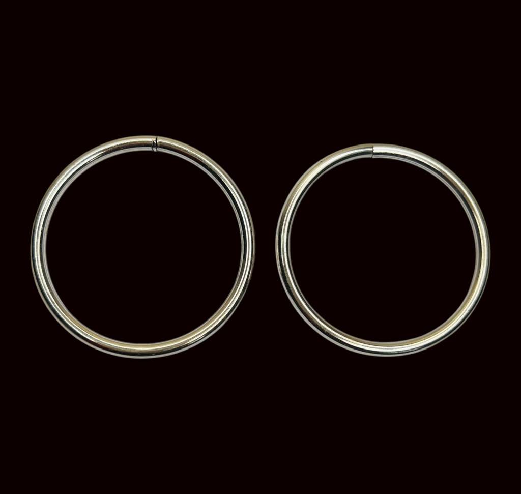 Classic Baby Silver Bangles : ARSBB116