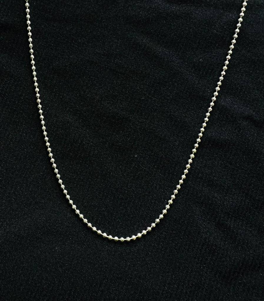 925 Sterling Silver Small Ball Neck Chain : ARSPC102