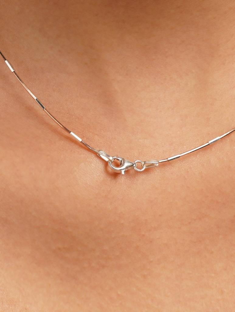 925 Sterling Silver Rosegold Neck Chain : ARSPC115W