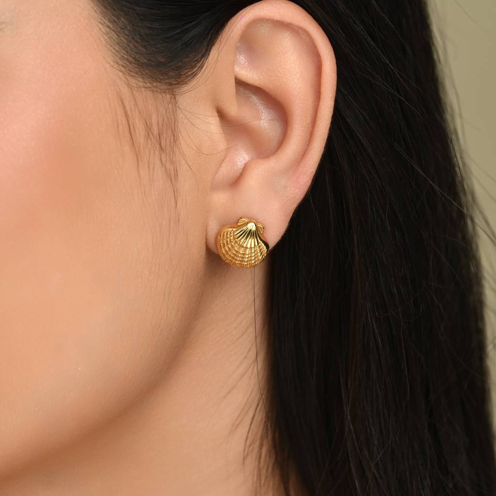 Waterproof Nautical Bliss Drop Earrings - Skin Safe, Casual & Vacation Wear : 100170