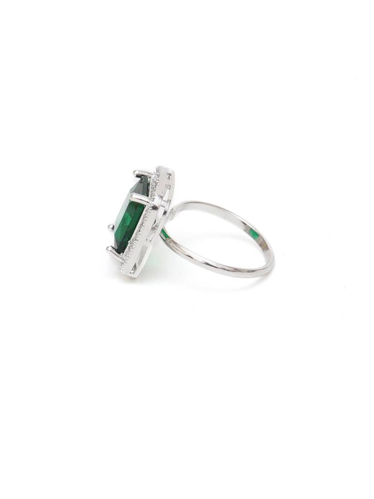 Green Stone Ring : RRAUG23-83