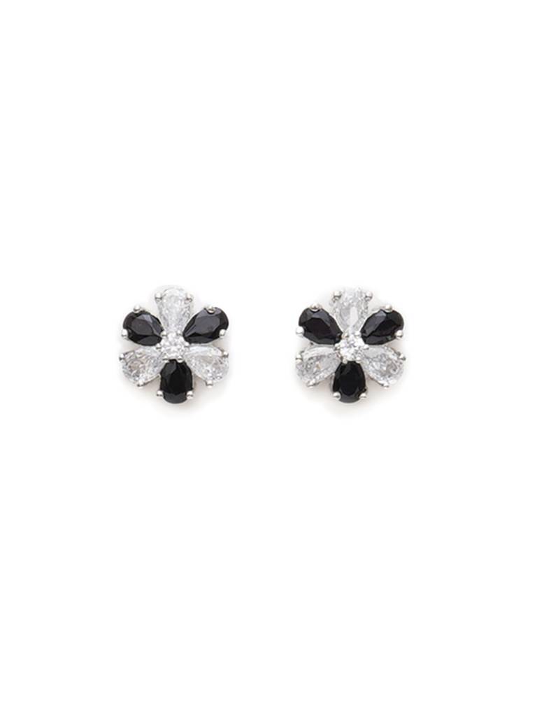 Black And White Stone Studs : RRAUG23-64