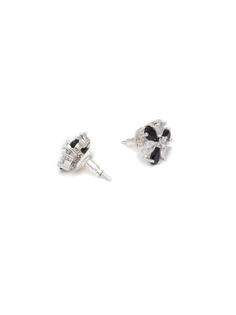 Black And White Stone Studs : RRAUG23-64