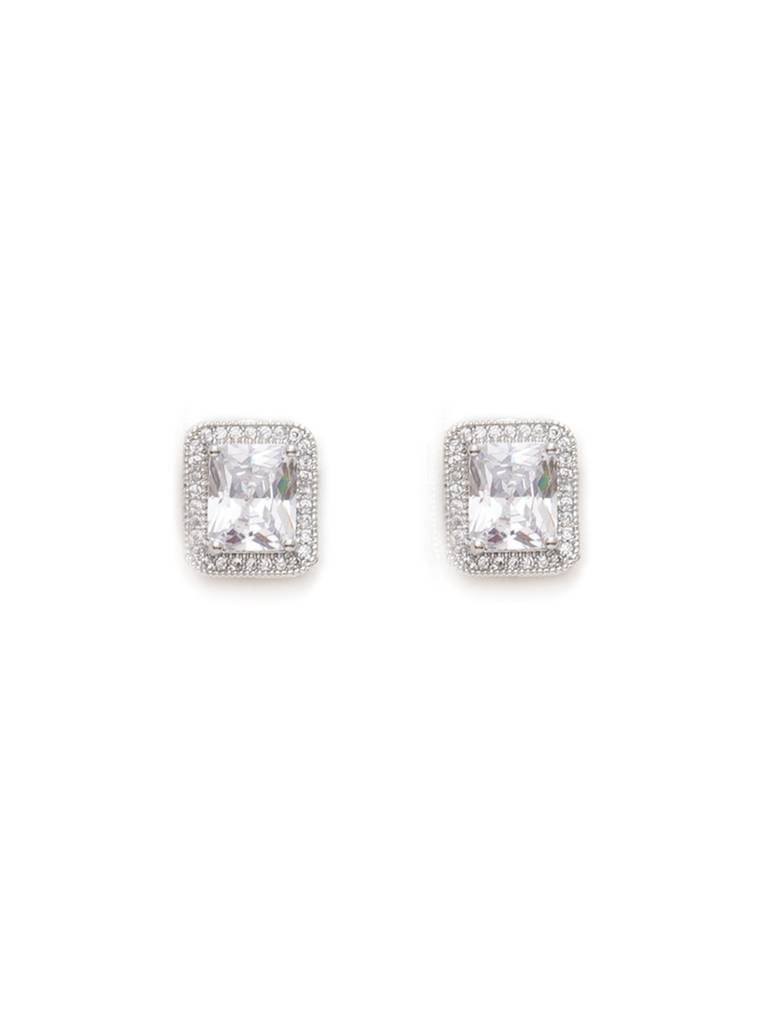 Silver Stone Studs : RRAUG23-45