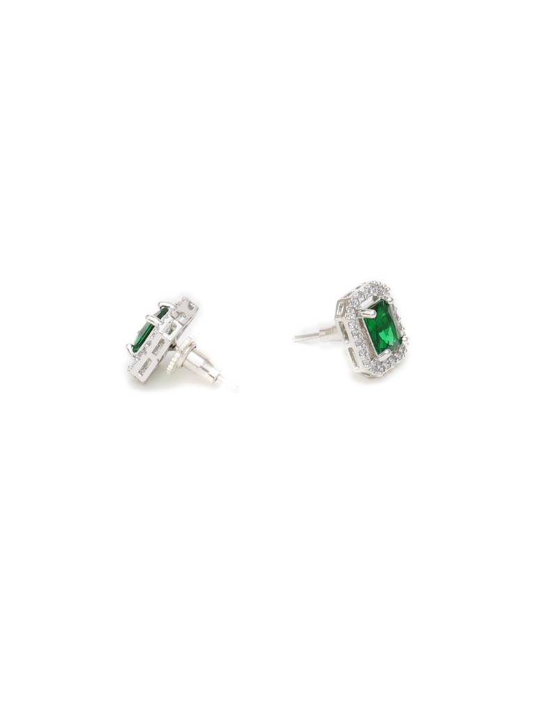 Green Stone Studs : RRAUG23-50