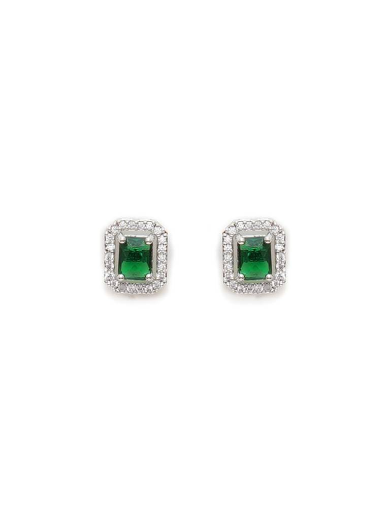 Green Stone Studs : RRAUG23-50