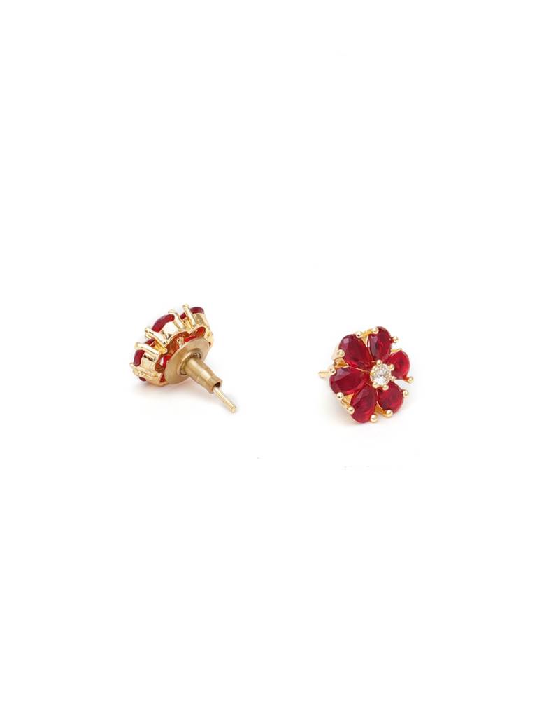 Ruby Stone Studs : RRAUG23-62