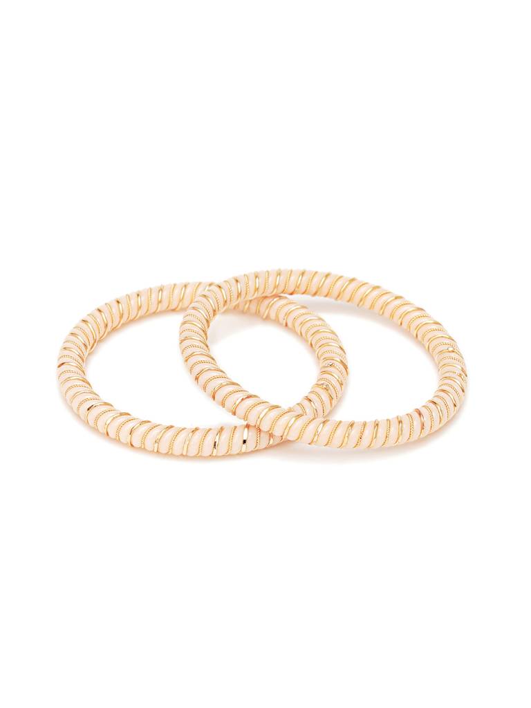 Golden Bangles (1 Year Warranty On Polish) : RRAUG23-79