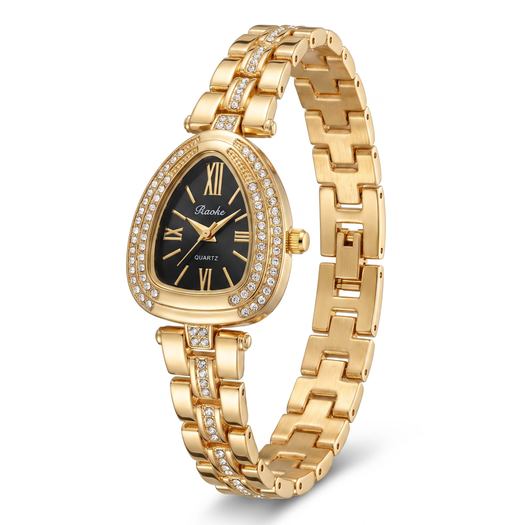 gold dress watch women AVELUNE Serpenti Crystal · Eternz GT/IGMW