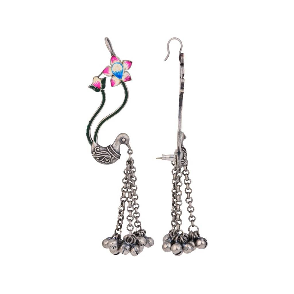Bird Ear Jacket Earring : S24AJER300SLV
