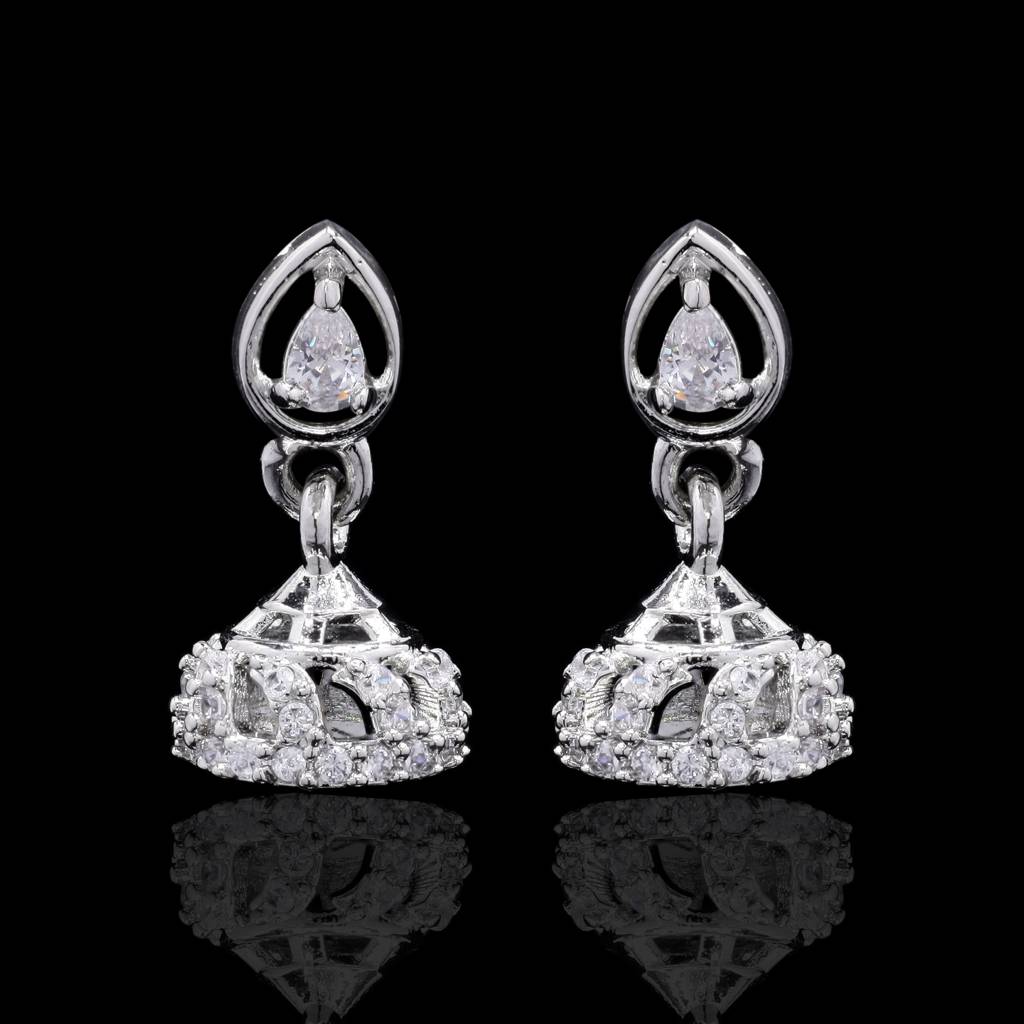 Raat Rani Silver Jhumki : BB-JH-003