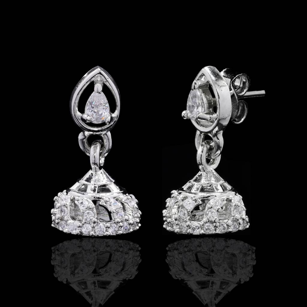 Raat Rani Silver Jhumki : BB-JH-003