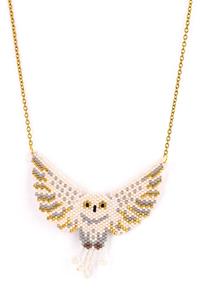 Owl Necklace : NECKJJ010