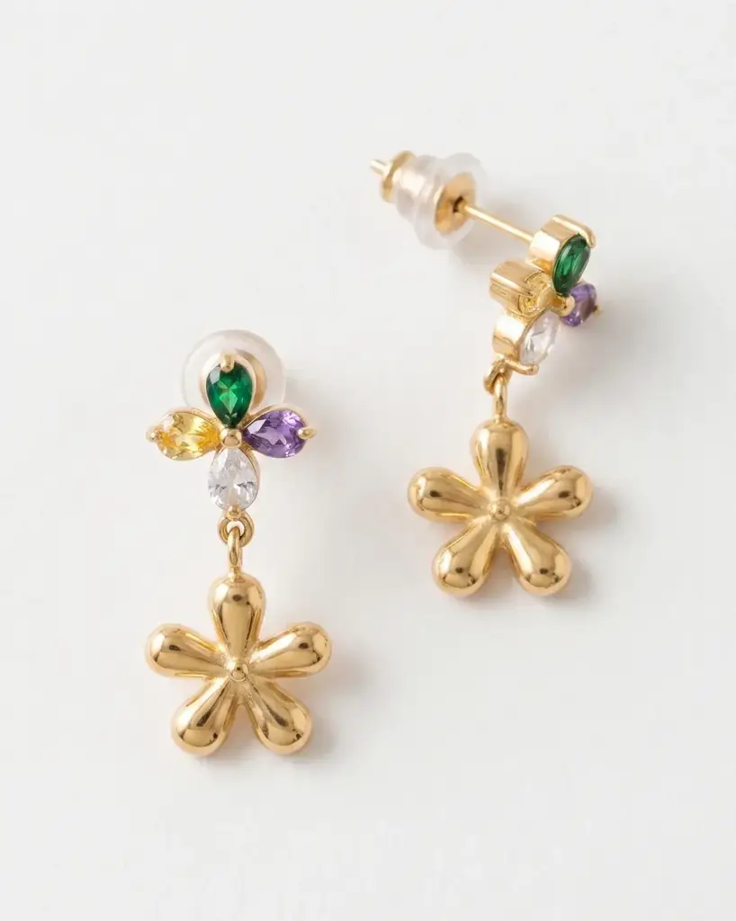 Bloom Pop Earrings : TE163