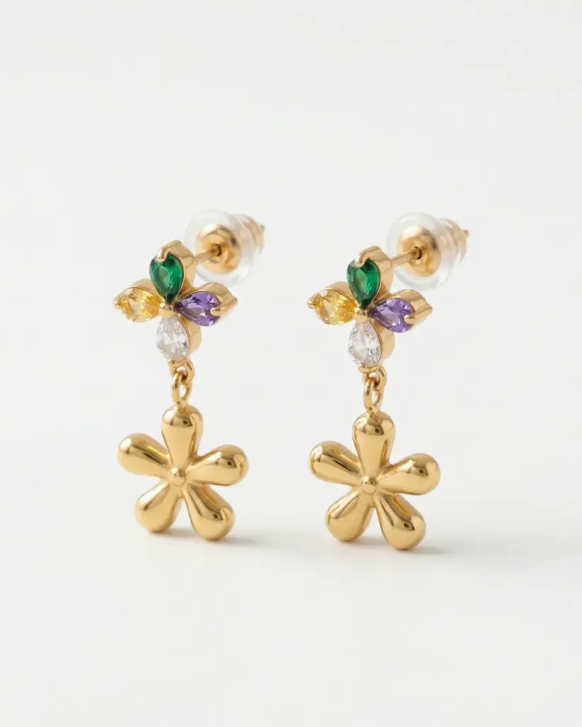 Bloom Pop Earrings : TE163