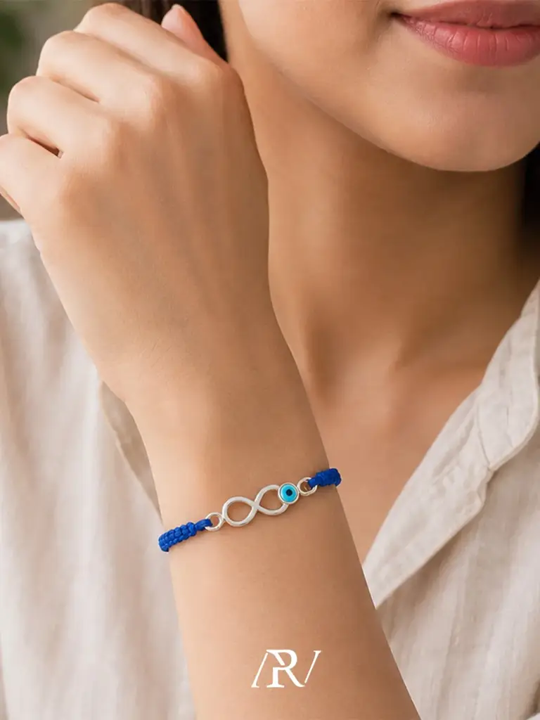 Blue Evil Eye Rakhi : ARV-RKH-014