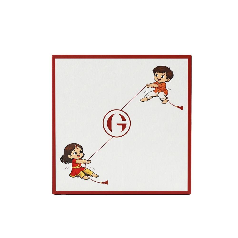925 Silver Golden Superstar Bro Rakhi Combo (Set Of 2)| Raksha Bandhan Rakhi For Couple | Gift For Couple | Wit : RK0454RK0146