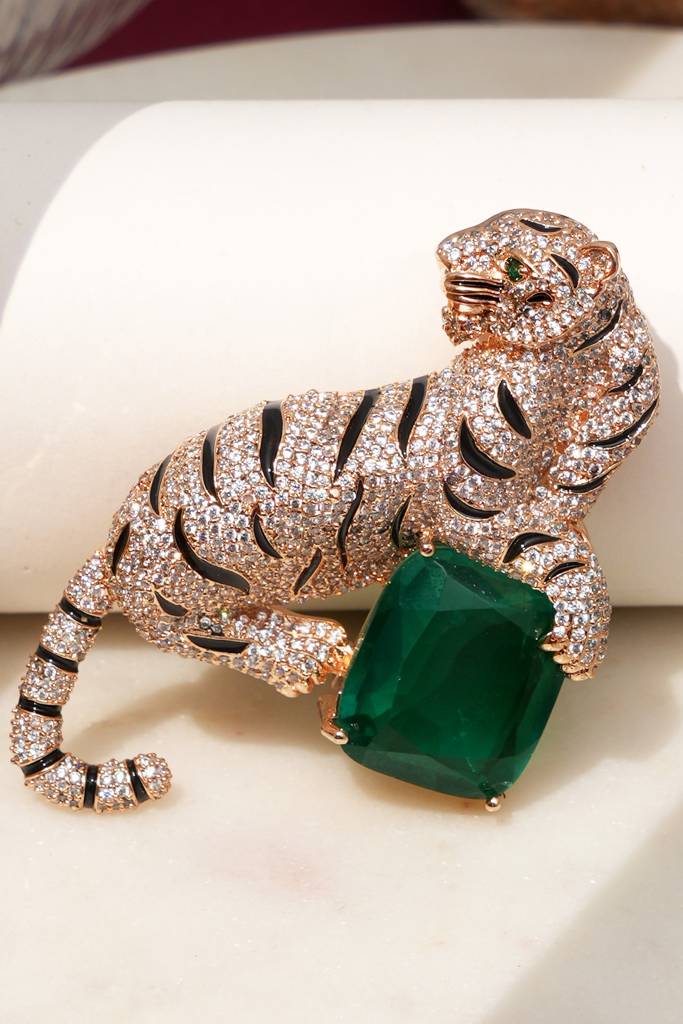 Jaguar Royale Brooch : BP-BR-906