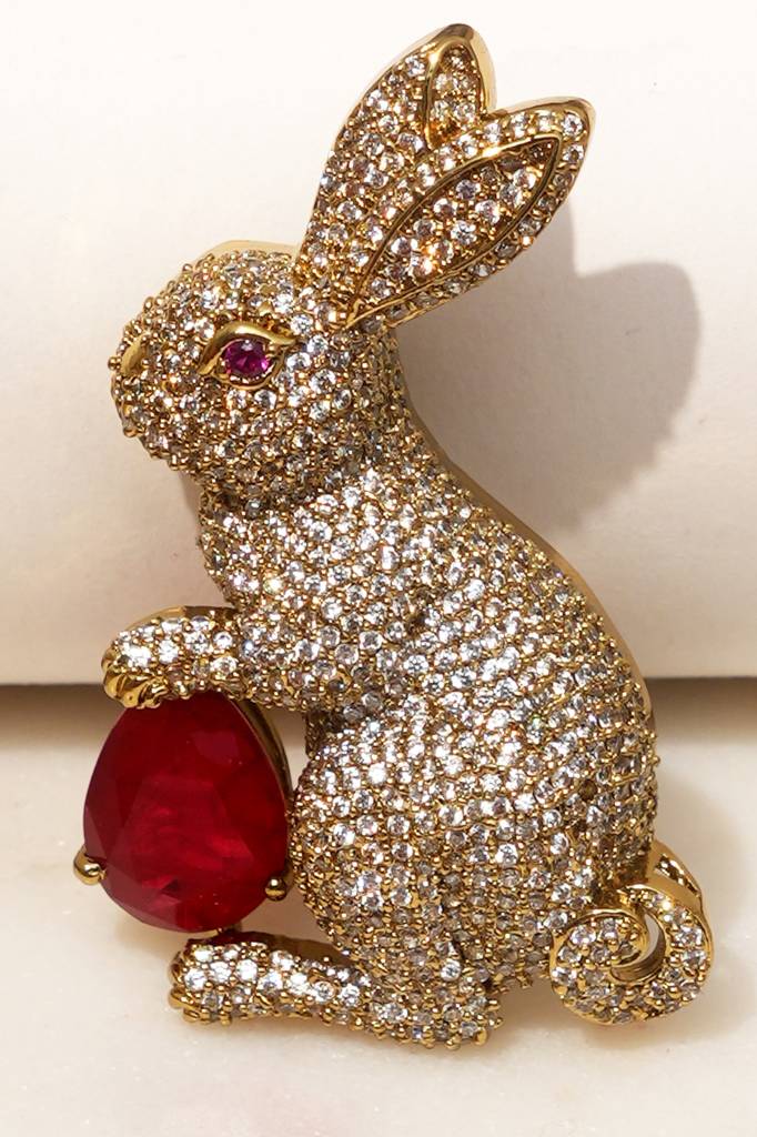 Bunny Bliss Brooch : BP-BR-923