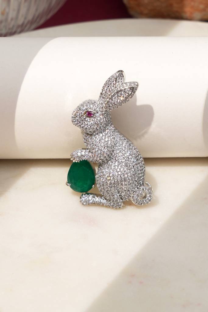 Bunny Bliss Brooch : BP-BR-924