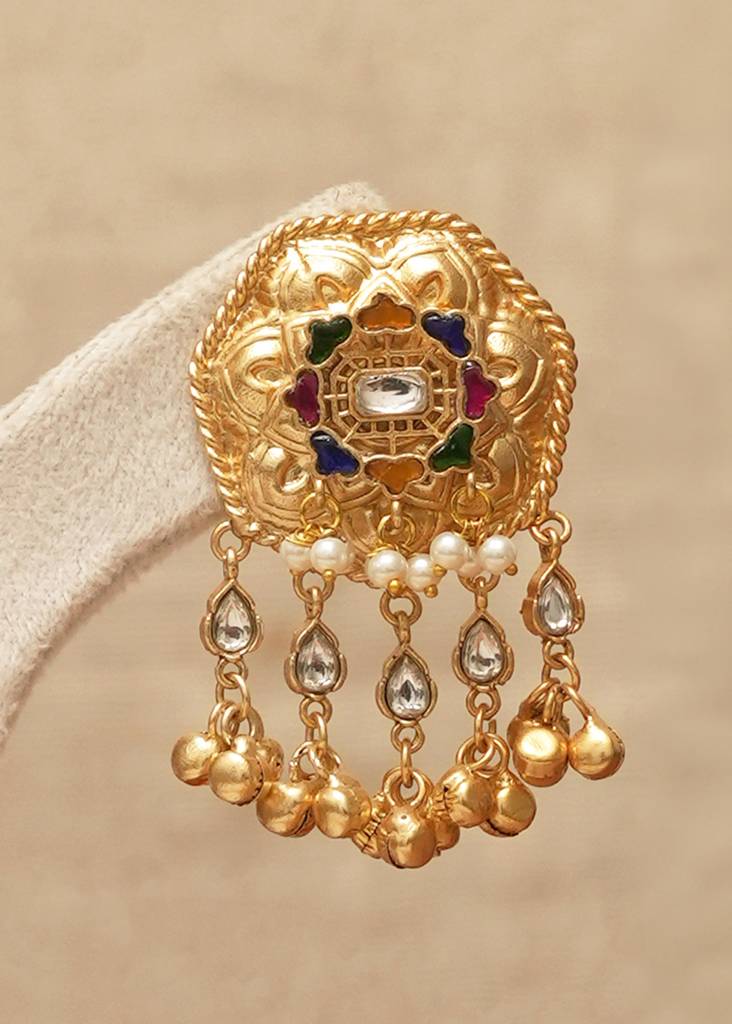 Luxury Kashmiri Fusion Earrings : BP-ER-974
