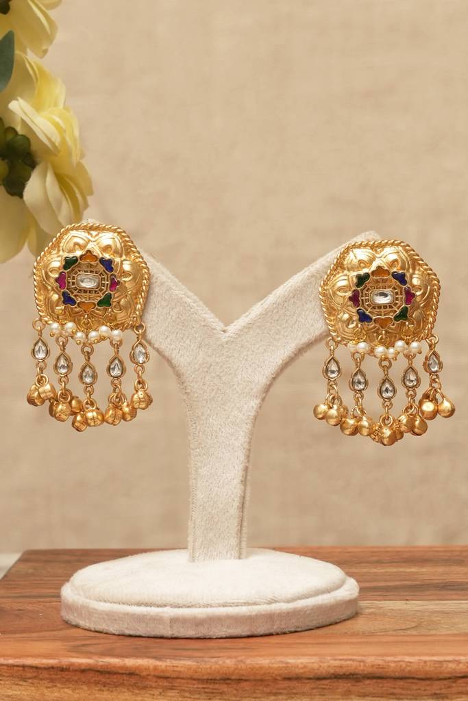 Luxury Kashmiri Fusion Earrings : BP-ER-974