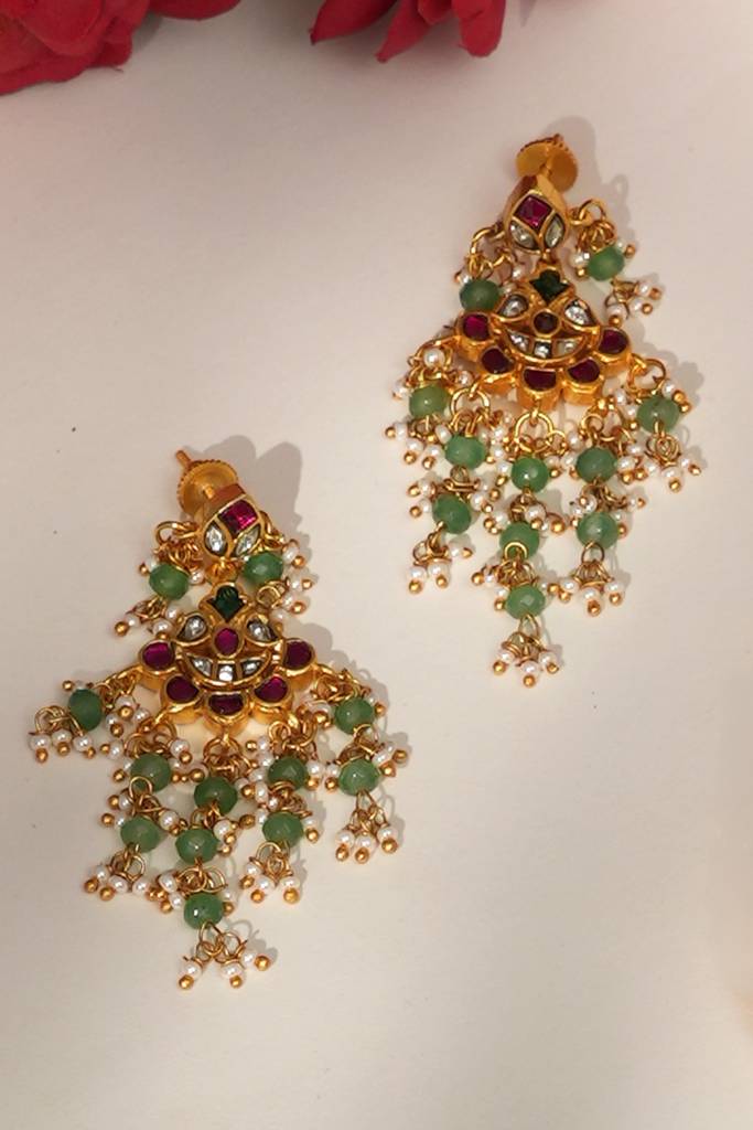 South Indian Heritage Haram Set : BP-NK-1086
