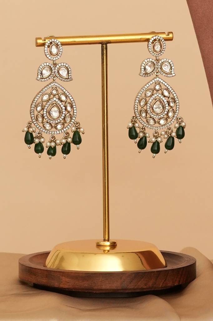 Royal Polki Kundan Layered Rani Haar : BP-NK-1298