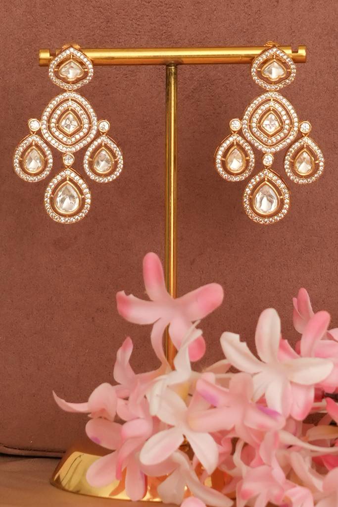 Statement Designer Kundan Necklace Set : BP-NK-1309
