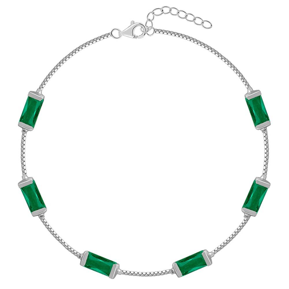 Giva 925 Silver Bold Baguette Bracelet, Adjustable | Gifts For Women And Girls | With Certificate Of Authenticity An : BR01234