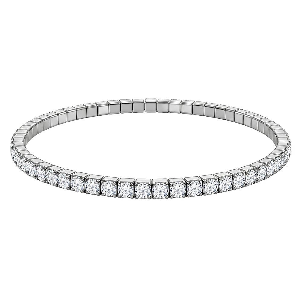925 Silver Light Track Tennis Bracelet|Gifts For Women And Girls | With Certificate Of Authenticity And 925 Stamp |  : BR01415