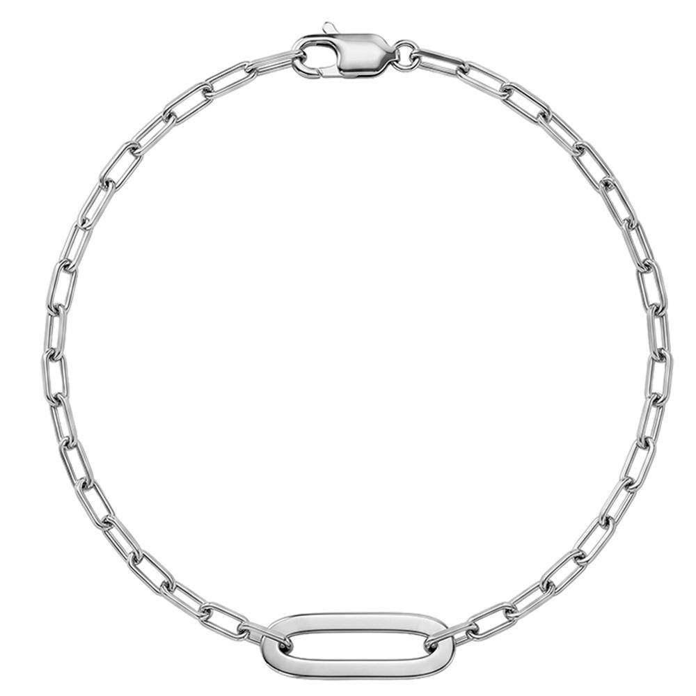 925 Silver Torus Bracelet For Him, Adjustable |Gifts For Women And Girls | With Certificate Of Authenticity And 925  : BR01849