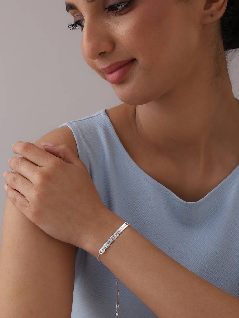 Love You To The Moon Sliding Bracelet : BR107029EN