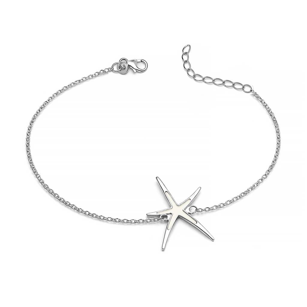 Starfish Mother Of Pearl Contemporary Bracelet : BR109124S7HIMPSL