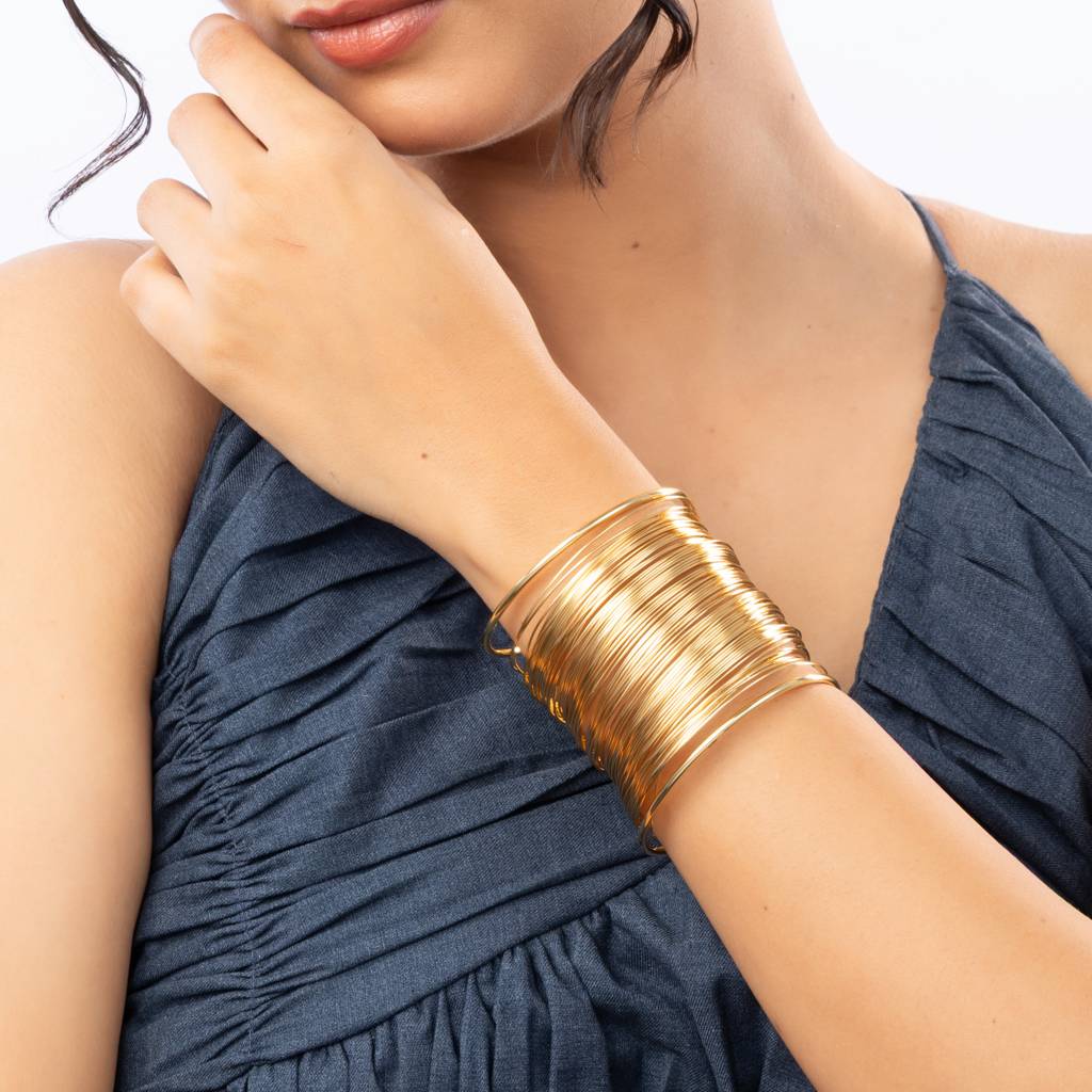 Royal Layered Wire Cuff : BR19