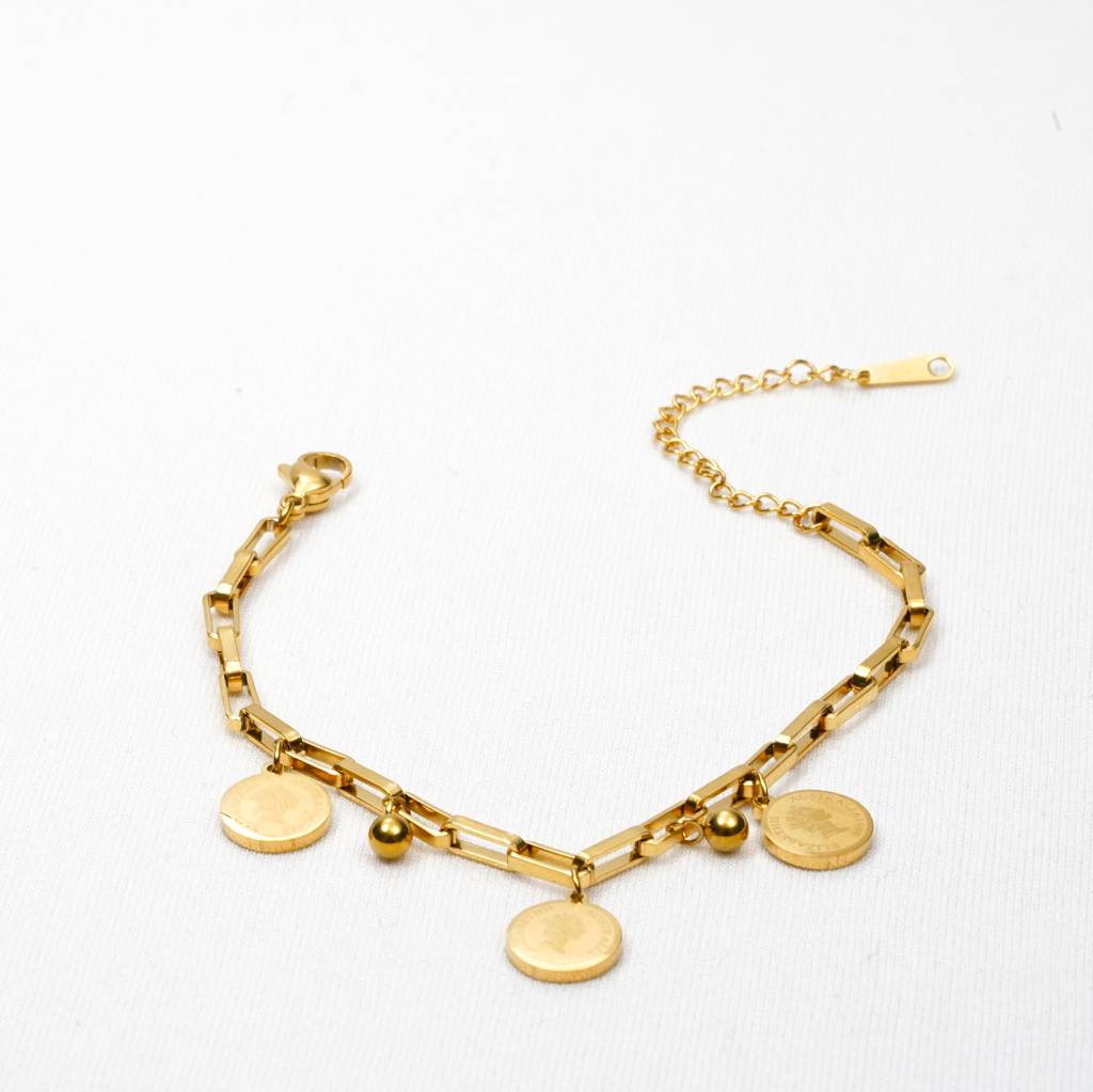 Gold Geometric Bracelet : BR73