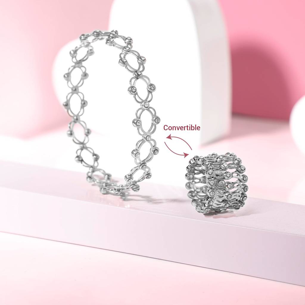 Silver Supple Bracelet : BR043