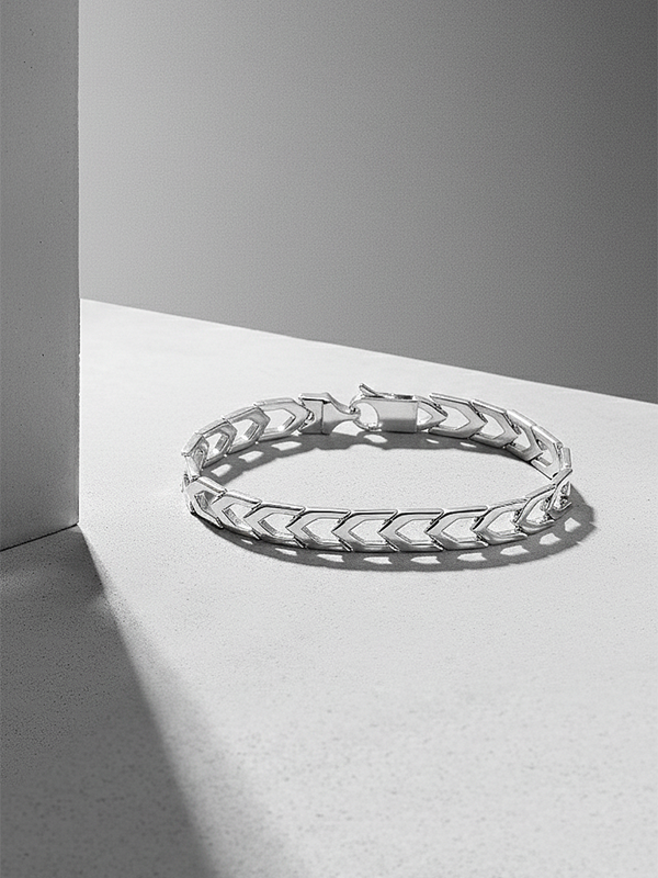 Designer Link Bracelet For Men : BRM245632S8HISL