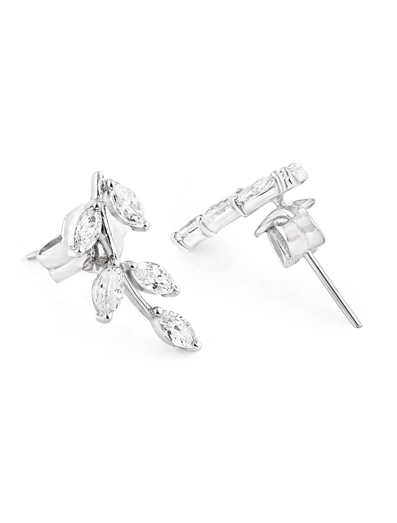 925 Silver Graced Shimmer Earrings