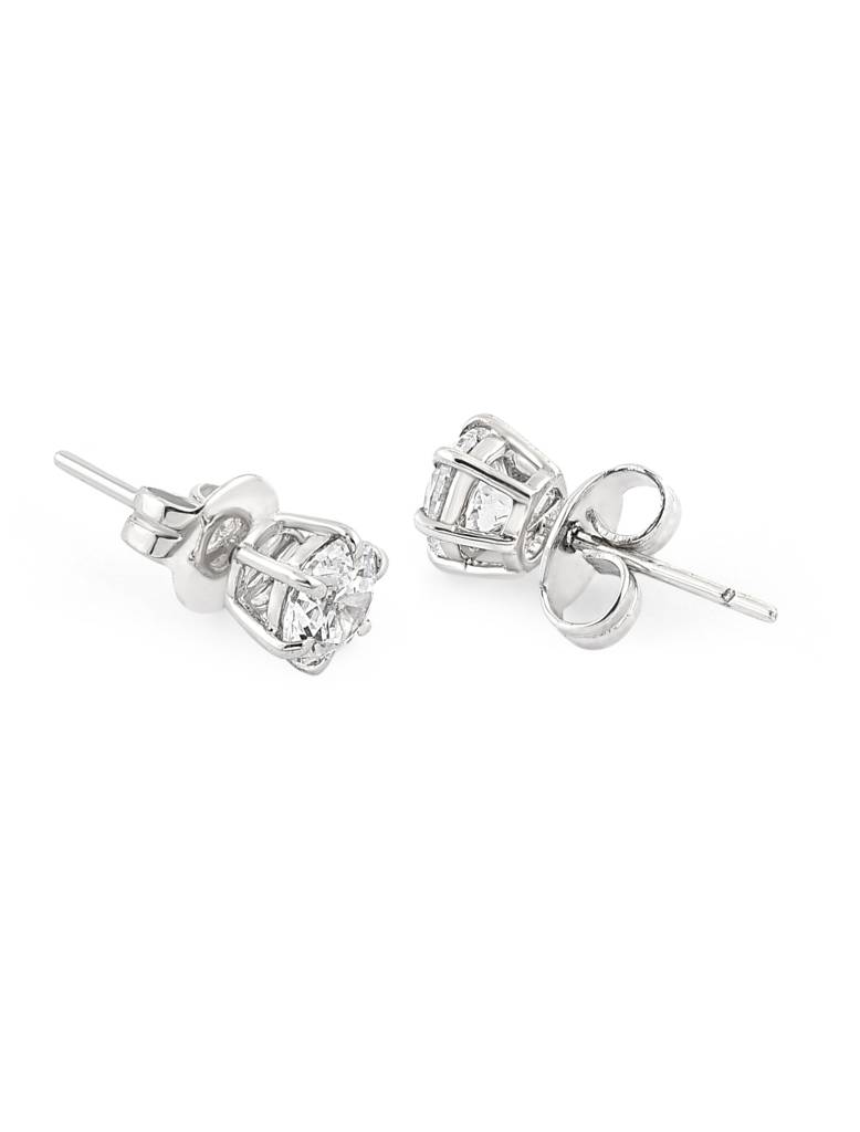 925 Silver Iris Studs